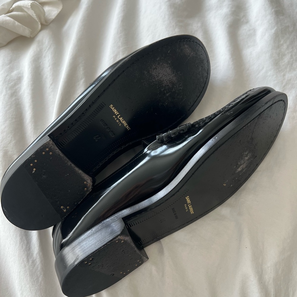 Saint Laurent Men's Black Le Loafers - Picture 7 of 7
